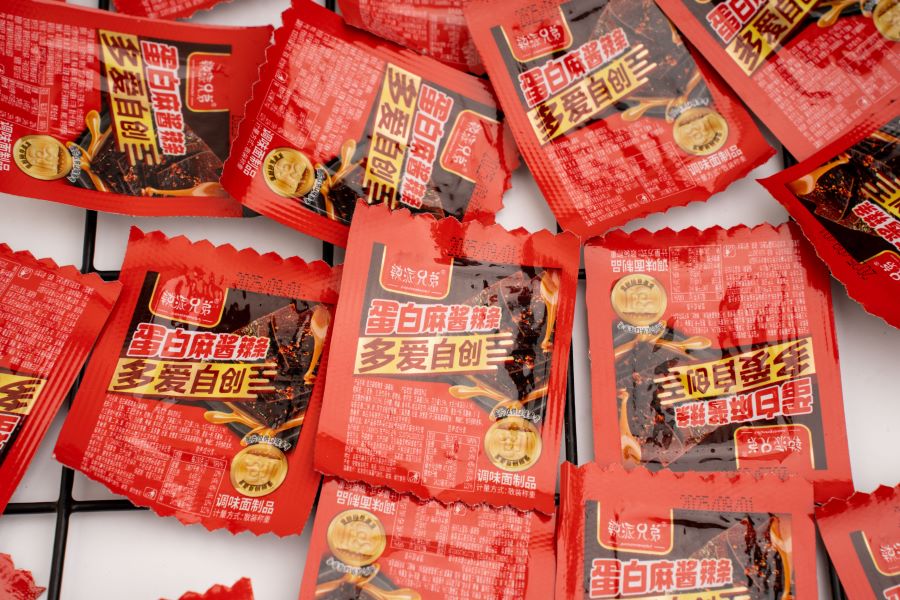 蛋白麻酱辣条