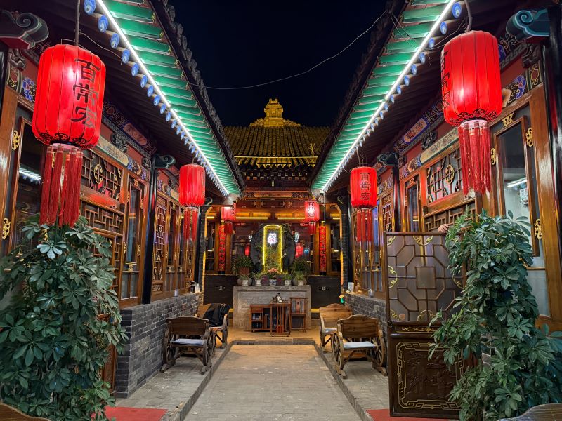 客栈夜景