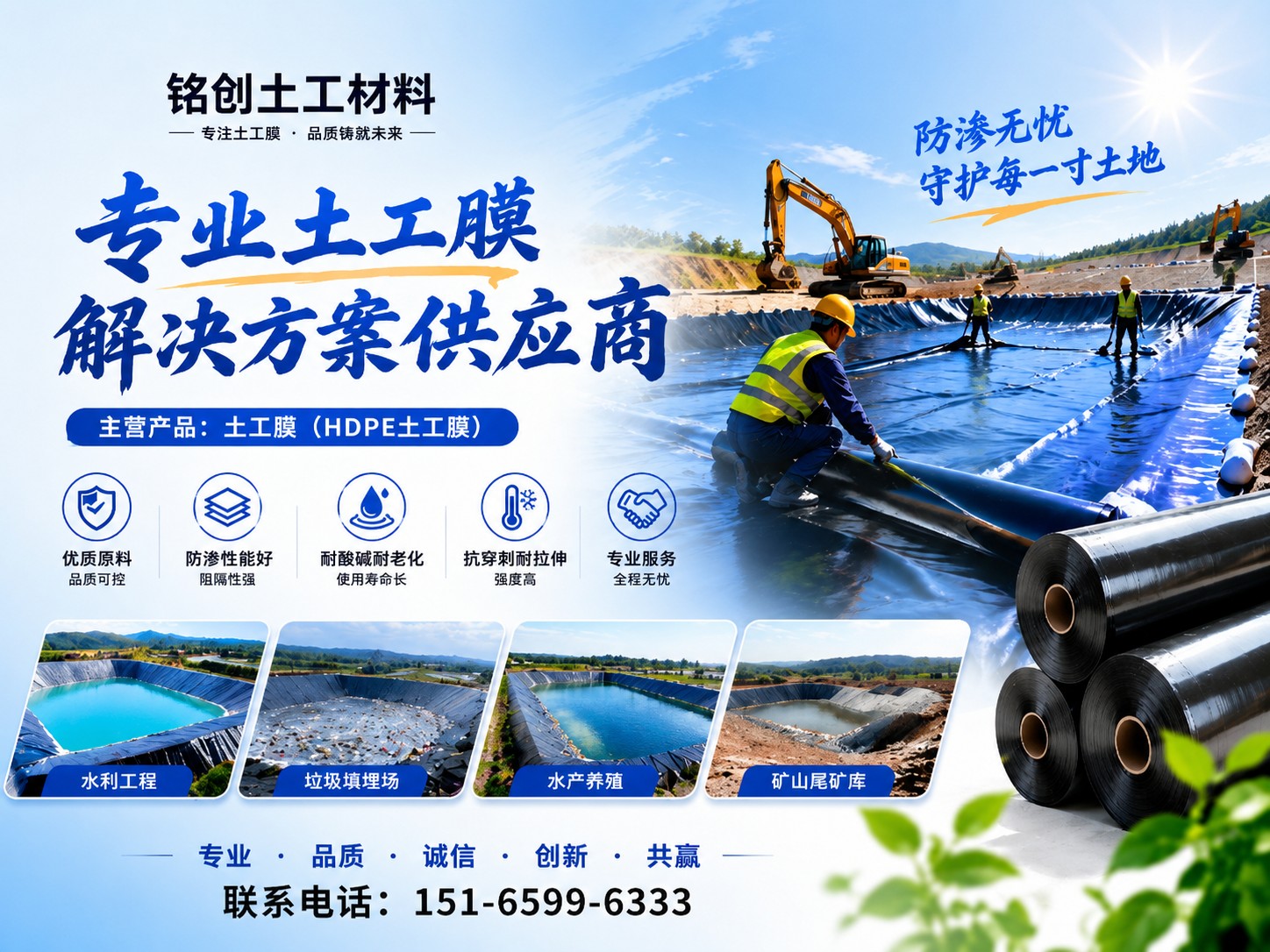 山东铭匠土工材料分站