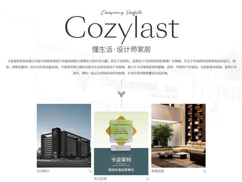 Cozylast卡姿莱特家具