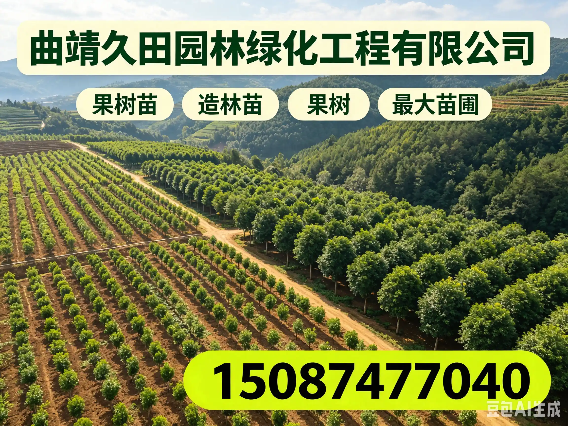 久田苗木种植批发基地