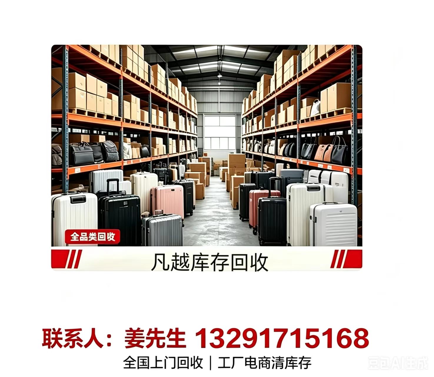 凡越库存回收湖北站