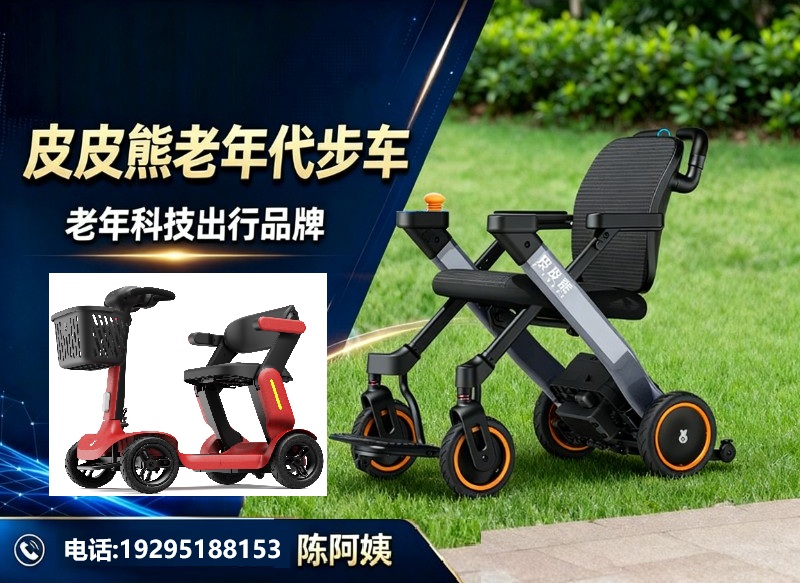皮皮熊老年代步车柳新站